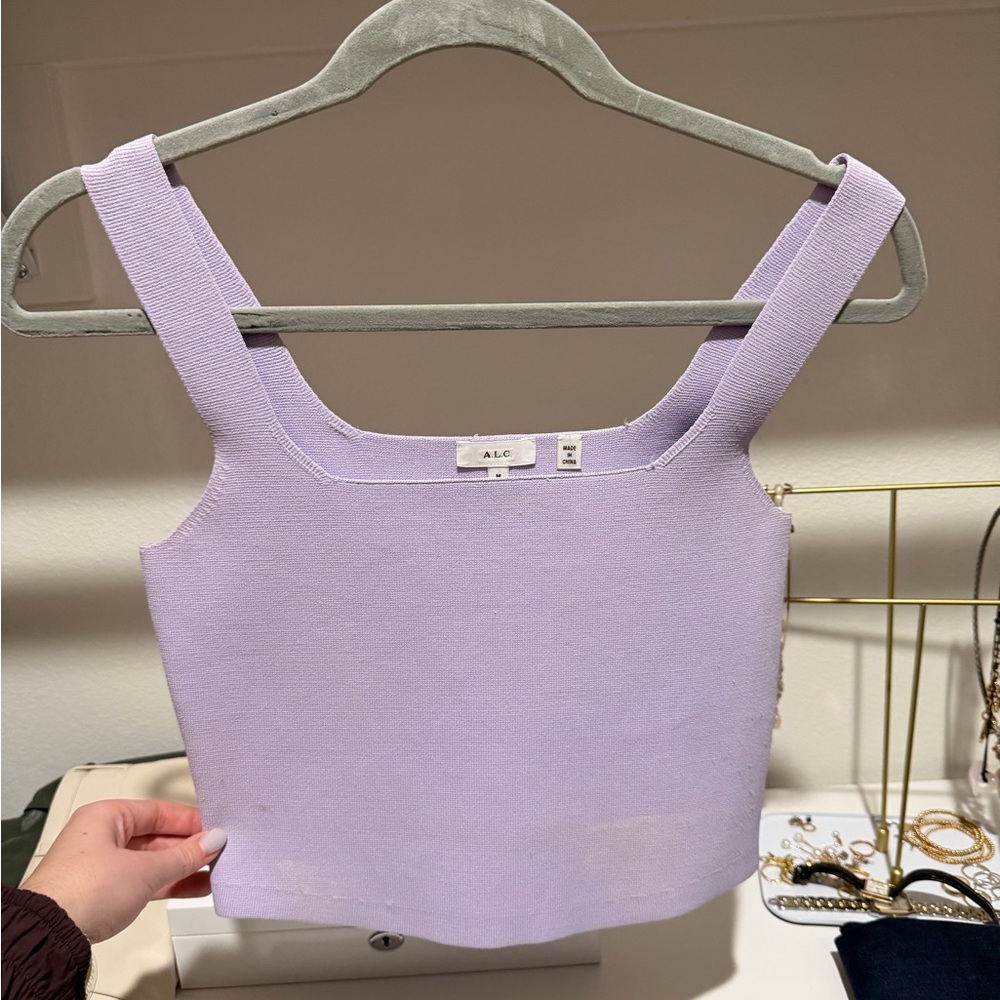 A.L.C. Women's Light Purple Camisole